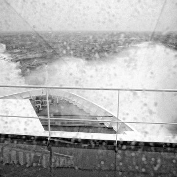 Sturm mit 15 m hohen Wellen in der Drake Passage