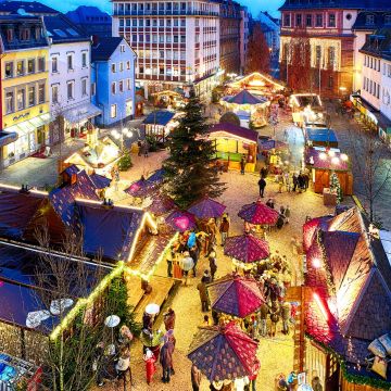 Nibelungen-Weihnacht auf dem Obermarkt in Worms